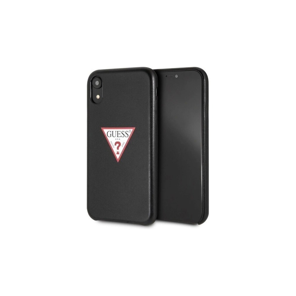 Hurtownia GSM - Etui Guess GUHCI61PTPUBK Apple iPhone XR black/czarny hardcase Triangle - GUE062BLK - {ean13} - Hurt