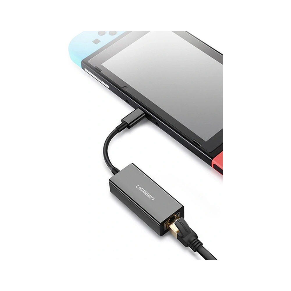 Hurtownia GSM - UGREEN externe USB-C-Netzwerkkarte / Ethernet RJ45 1Gbps grau - UGR1747 - {ean13} - Hurt