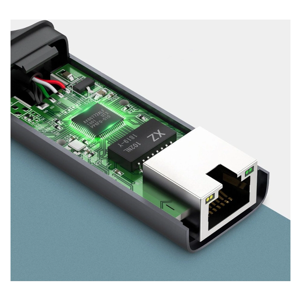 Hurtownia GSM - UGREEN externe USB-C-Netzwerkkarte / Ethernet RJ45 1Gbps grau - UGR1747 - {ean13} - Hurt