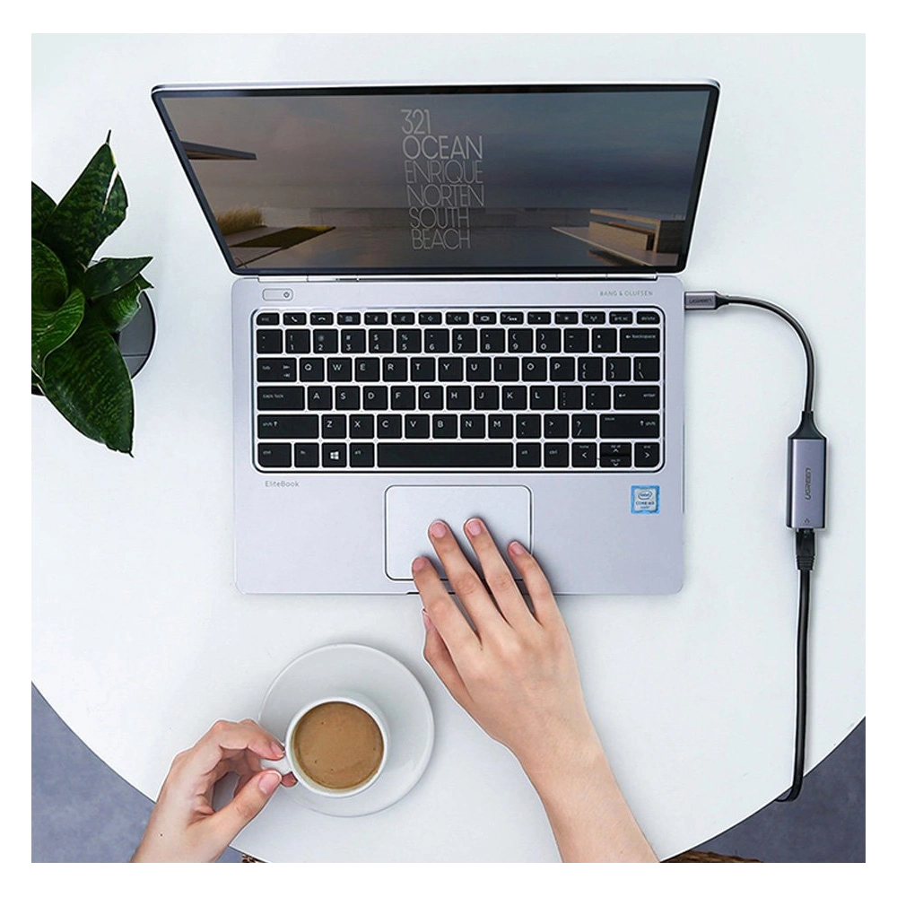 Hurtownia GSM - UGREEN cardă de rețea externă USB-C / Ethernet RJ45 1Gbps gri - UGR1747 - {ean13} - Hurt