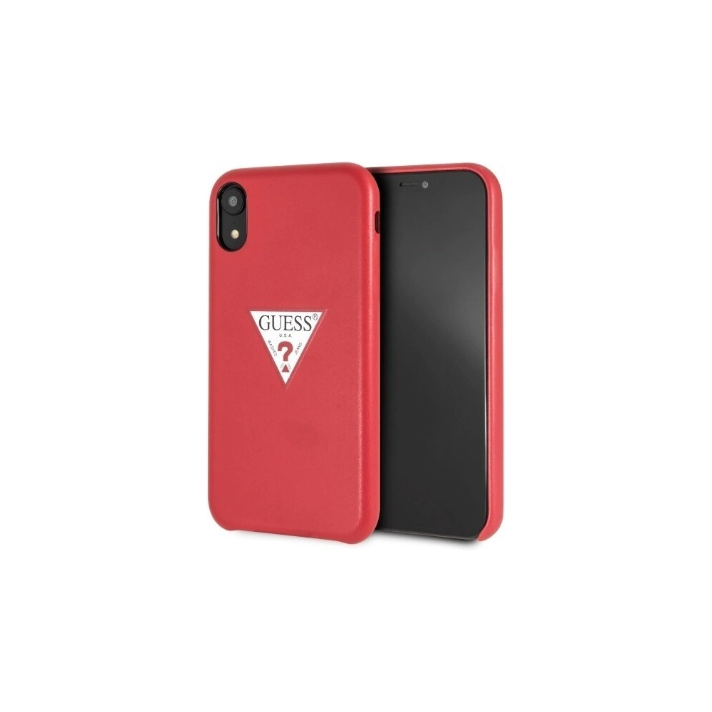 Hurtownia GSM - Etui Guess GUHCI61PTPURE Apple iPhone XR červený/red hardcase Triangle - GUE063RED - {ean13} - Hurt