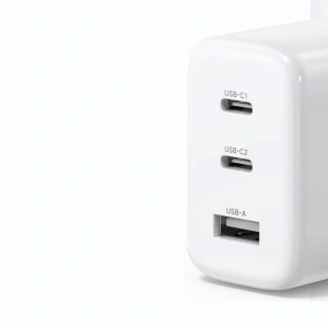 Hurtownia GSM - Ładowarka sieciowa UGREEN 2xUSB-C / USB-A 65W PD, QC, PPS biała (CD275) - UGR1748 - {ean13} - Hurt