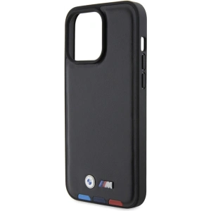 Hurtownia GSM - Case BMW BMHCP15X22PTDK Apple iPhone 15 Pro Max Leder Stempel Tricolor schwarz/black - BMW521 - {ean13} - Hurt