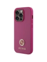 Hurtownia GSM - Etui Guess GUHCP15LPS4DGPP Apple iPhone 15 Pro kemény tok Strassz Fém Logo rózsaszín/pink - GUE2994 - {ean13} - Hurt