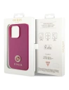 Wholesale Guess GUHCP15LPS4DGPP Apple iPhone 15 Pro hardcase Strass Metal Logo pink - GUE2994 - {ean13} - Hurt