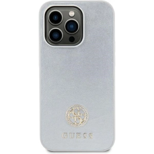 Hurtownia GSM - Etui Guess GUHCP15MPS4DGPS Apple iPhone 15 Plus / 14 Plus hardcase Strass Metal Logo argintiu/silver - GUE2995 - {ean13} - Hurt