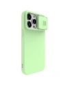 Hurtownia GSM - Etui Nillkin CamShield Silky Silicone Case Apple iPhone 15 Pro miętowe - NLK1276 - {ean13} - Hurt