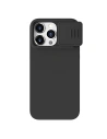 Hurtownia GSM - Etui Nillkin CamShield Silky Silicone Case Apple iPhone 15 Pro Max czarne - NLK1278 - {ean13} - Hurt