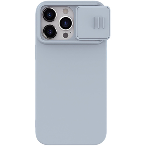 Nillkin Distributor - 6902048266636 - NLK1279 - Nillkin CamShield Silky Silicone Case Apple iPhone 15 Pro Max gray - B2B homescreen