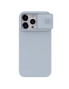 Etui Nillkin CamShield Silky Silicone Case Apple iPhone 15 Pro Max gri