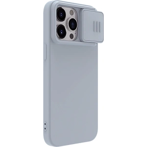 Wholesale Nillkin CamShield Silky Silicone Case Apple iPhone 15 Pro Max gray - NLK1279 - {ean13} - Hurt