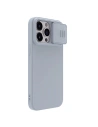 Hurtownia GSM - Etui Nillkin CamShield Silky Silicone Case Apple iPhone 15 Pro Max szürke - NLK1279 - {ean13} - Hurt