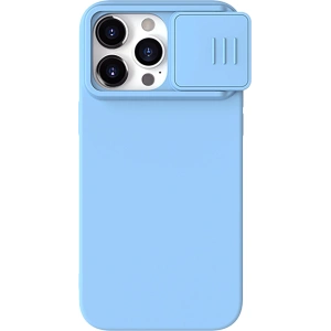 Hurtownia GSM - Etui Nillkin CamShield Silky Silicone Case Apple iPhone 15 Pro Max modré - NLK1280 - {ean13} - Hurt