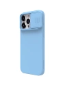 Hurtownia GSM - Etui Nillkin CamShield Silky Silicone Case Apple iPhone 15 Pro Max modré - NLK1280 - {ean13} - Hurt