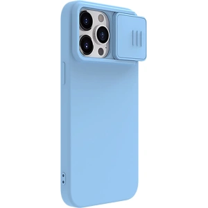 Wholesale Nillkin CamShield Silky Silicone Case Apple iPhone 15 Pro Max blue - NLK1280 - {ean13} - Hurt