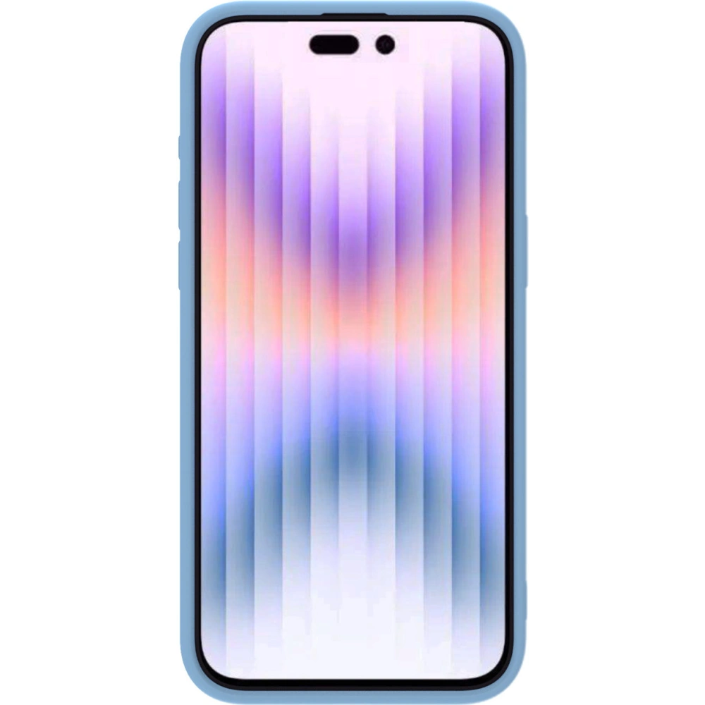 Hurtownia GSM - Etui Nillkin CamShield Silky Silicone Case Apple iPhone 15 Pro Max modré - NLK1280 - {ean13} - Hurt