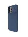 Hurtownia GSM - Etui Nillkin CamShield Silky Silicone Case Apple iPhone 15 Pro Max sötétkék - NLK1281 - {ean13} - Hurt