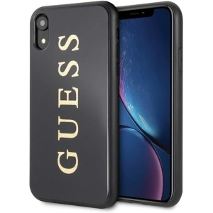 Hurtownia GSM - Etui Guess GUHCI61TGGGBK Apple iPhone XR czarny/black hard case Classic Double Layer Glitter - GUE067BLK - {ean13} - Hurt