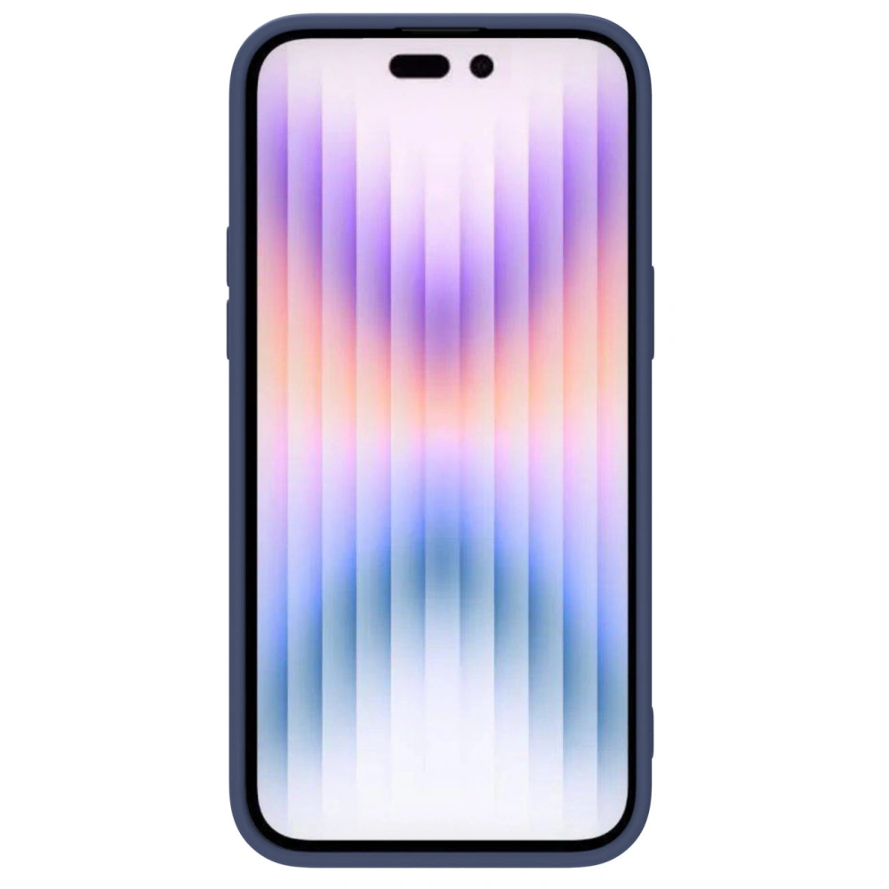 Hurtownia GSM - Etui Nillkin CamShield Silky Silicone Case Apple iPhone 15 Pro Max sötétkék - NLK1281 - {ean13} - Hurt
