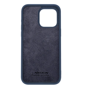 Hurtownia GSM - Etui Nillkin CamShield Silky Silicone Case Apple iPhone 15 Pro Max albastru închis - NLK1281 - {ean13} - Hurt