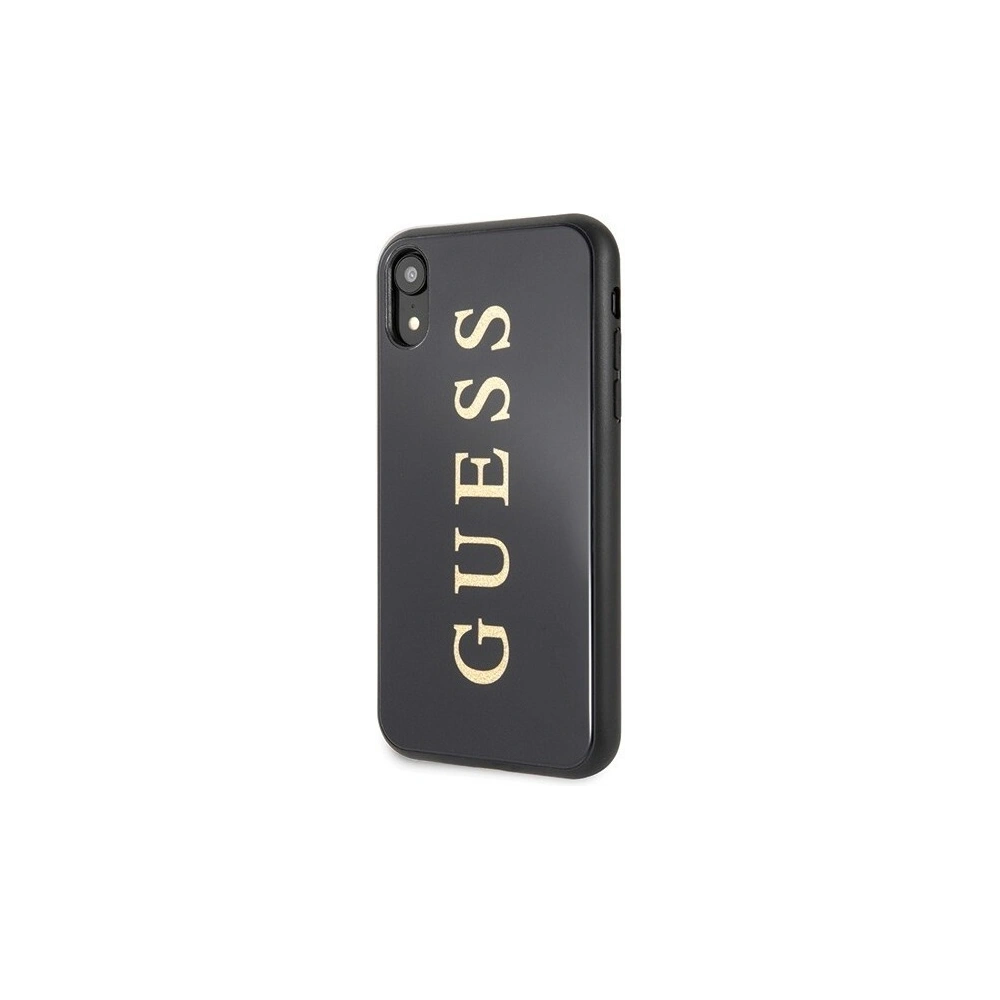 Hurtownia GSM - Etui Guess GUHCI61TGGGBK Apple iPhone XR černé/black hard case Classic Double Layer Glitter - GUE067BLK - {ean13} - Hurt