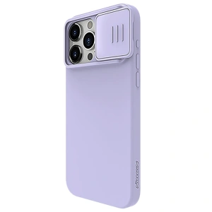 Hurtownia GSM - Etui Nillkin CamShield Silky Silicone Case Apple iPhone 15 Pro Max violet - NLK1283 - {ean13} - Hurt