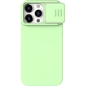 Hurtownia GSM - Etui Nillkin CamShield Silky Silicone Case Apple iPhone 15 Pro Max mátové - NLK1284 - {ean13} - Hurt