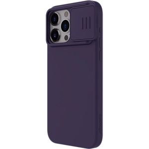 Hurtownia GSM - Etui Nillkin CamShield Silky Silicone Case Apple iPhone 15 Pro Max tmavě fialové - NLK1285 - {ean13} - Hurt