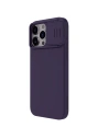 Hurtownia GSM - Etui Nillkin CamShield Silky Silicone Case Apple iPhone 15 Pro Max tmavě fialové - NLK1285 - {ean13} - Hurt