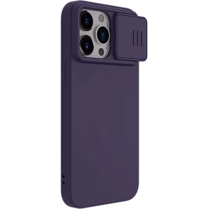 Hurtownia GSM - Etui Nillkin CamShield Silky Silicone Case Apple iPhone 15 Pro Max violet închis - NLK1285 - {ean13} - Hurt