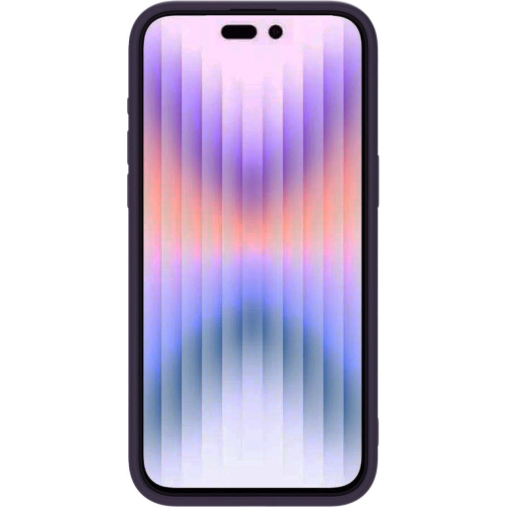 Hurtownia GSM - Etui Nillkin CamShield Silky Silicone Case Apple iPhone 15 Pro Max tmavě fialové - NLK1285 - {ean13} - Hurt