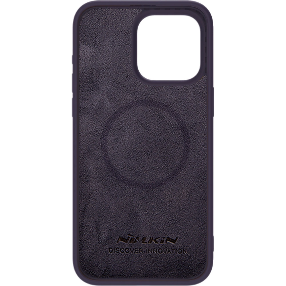 Hurtownia GSM - Etui Nillkin CamShield Silky Silicone Case Apple iPhone 15 Pro Max tmavě fialové - NLK1285 - {ean13} - Hurt