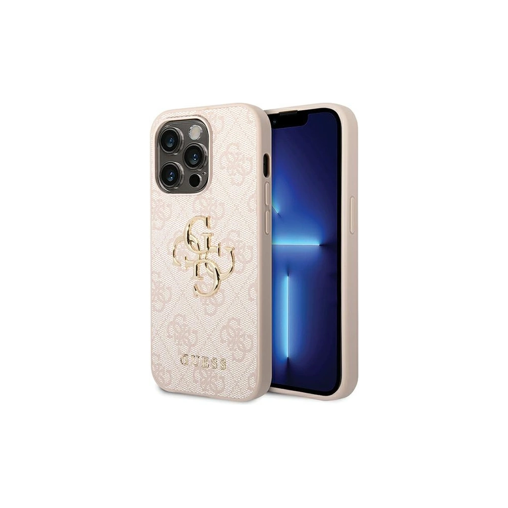 Hurtownia GSM - Etui Guess GUHCP15X4GMGPI Apple iPhone 15 Pro Max kemény tok 4G Nagy Fém Logó rózsaszín/pink - GUE2998 - {ean13} - Hurt