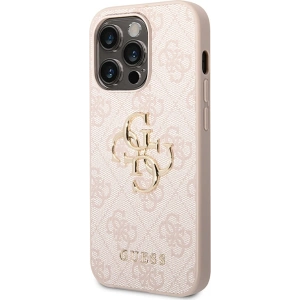 Hurtownia GSM - Etui Guess GUHCP15X4GMGPI Apple iPhone 15 Pro Max kemény tok 4G Nagy Fém Logó rózsaszín/pink - GUE2998 - {ean13} - Hurt