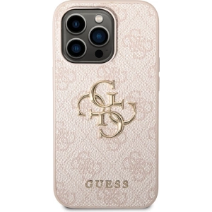 Hurtownia GSM - Etui Guess GUHCP15X4GMGPI Apple iPhone 15 Pro Max kemény tok 4G Nagy Fém Logó rózsaszín/pink - GUE2998 - {ean13} - Hurt