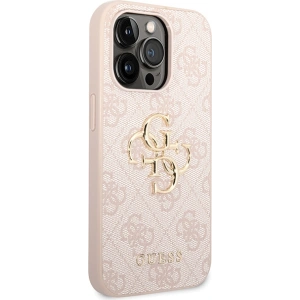 Hurtownia GSM - Etui Guess GUHCP15X4GMGPI Apple iPhone 15 Pro Max kemény tok 4G Nagy Fém Logó rózsaszín/pink - GUE2998 - {ean13} - Hurt
