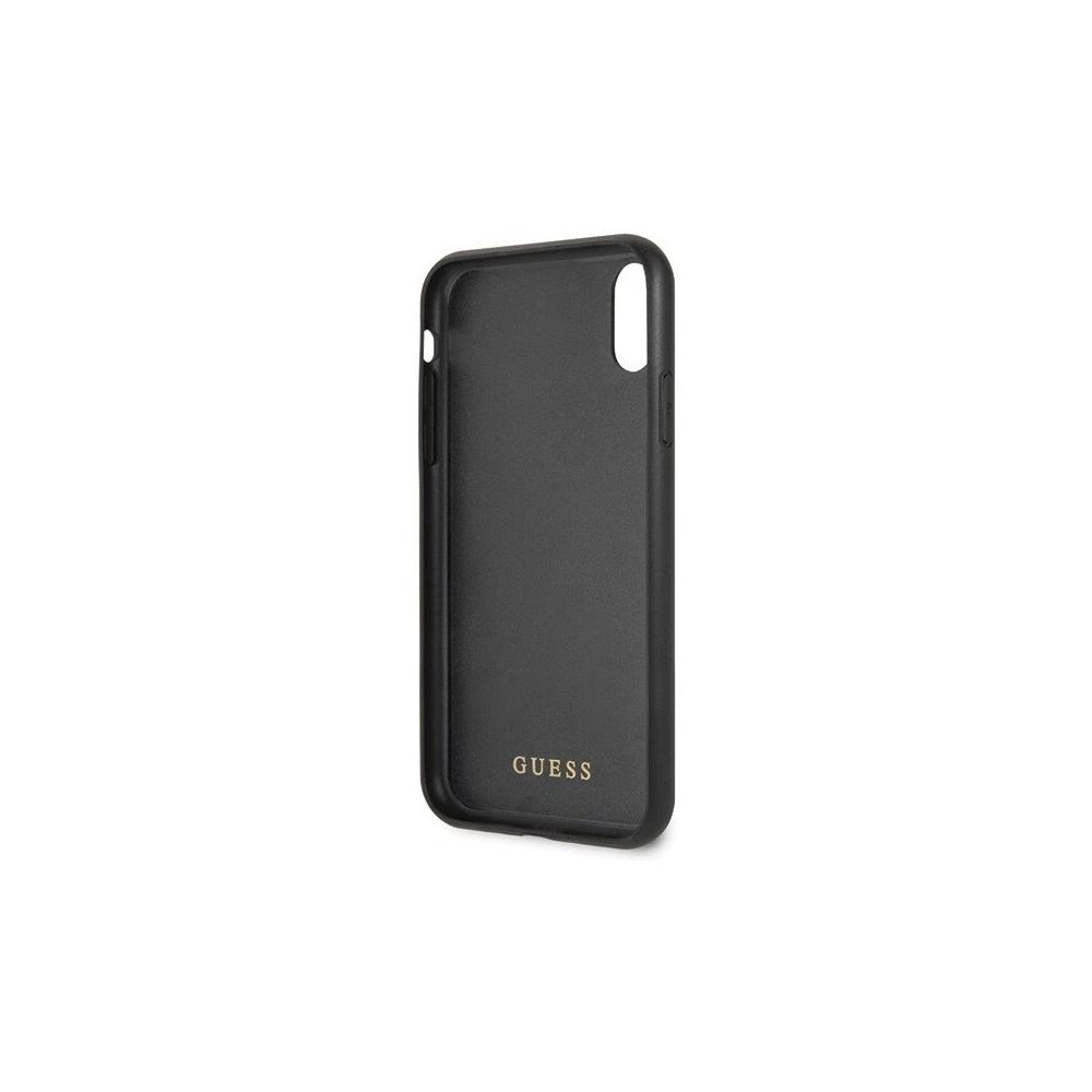 Hurtownia GSM - Etui Guess GUHCI61TGGGBK Apple iPhone XR czarny/black hard case Classic Double Layer Glitter - GUE067BLK - {ean13} - Hurt