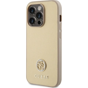 Hurtownia GSM - Etui Guess GUHCP15XPS4DGPD Apple iPhone 15 Pro Max hardcase Strass Metal Logo auriu/gold - GUE2999 - {ean13} - Hurt