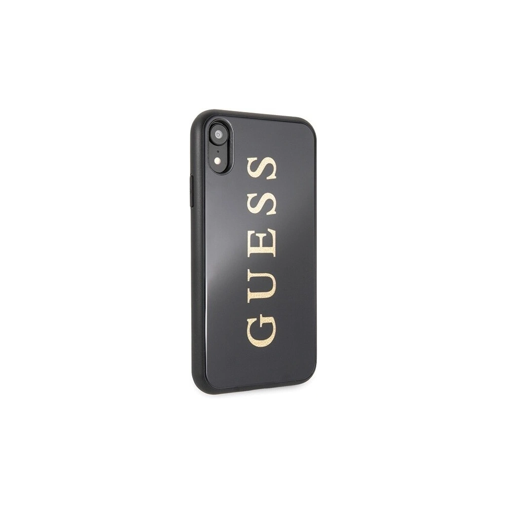 Hurtownia GSM - Etui Guess GUHCI61TGGGBK Apple iPhone XR czarny/black hard case Classic Double Layer Glitter - GUE067BLK - {ean13} - Hurt