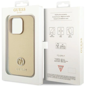 Hurtownia GSM - Case Guess GUHCP15XPS4DGPD Apple iPhone 15 Pro Max Hardcase Strass Metall-Logo gold - GUE2999 - {ean13} - Hurt