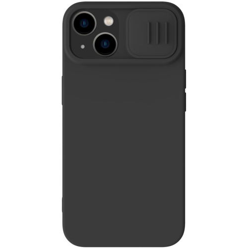Nillkin Distributor - 6902048266469 - NLK1286 - Nillkin CamShield Silky Silicone Case Apple iPhone 15 Plus / 14 Plus black - B2B homescreen