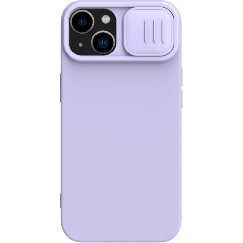 Nillkin Distributor - 6902048266483 - NLK1288 - Nillkin CamShield Silky Silicone Case Apple iPhone 15 Plus / 14 Plus purple - B2B homescreen