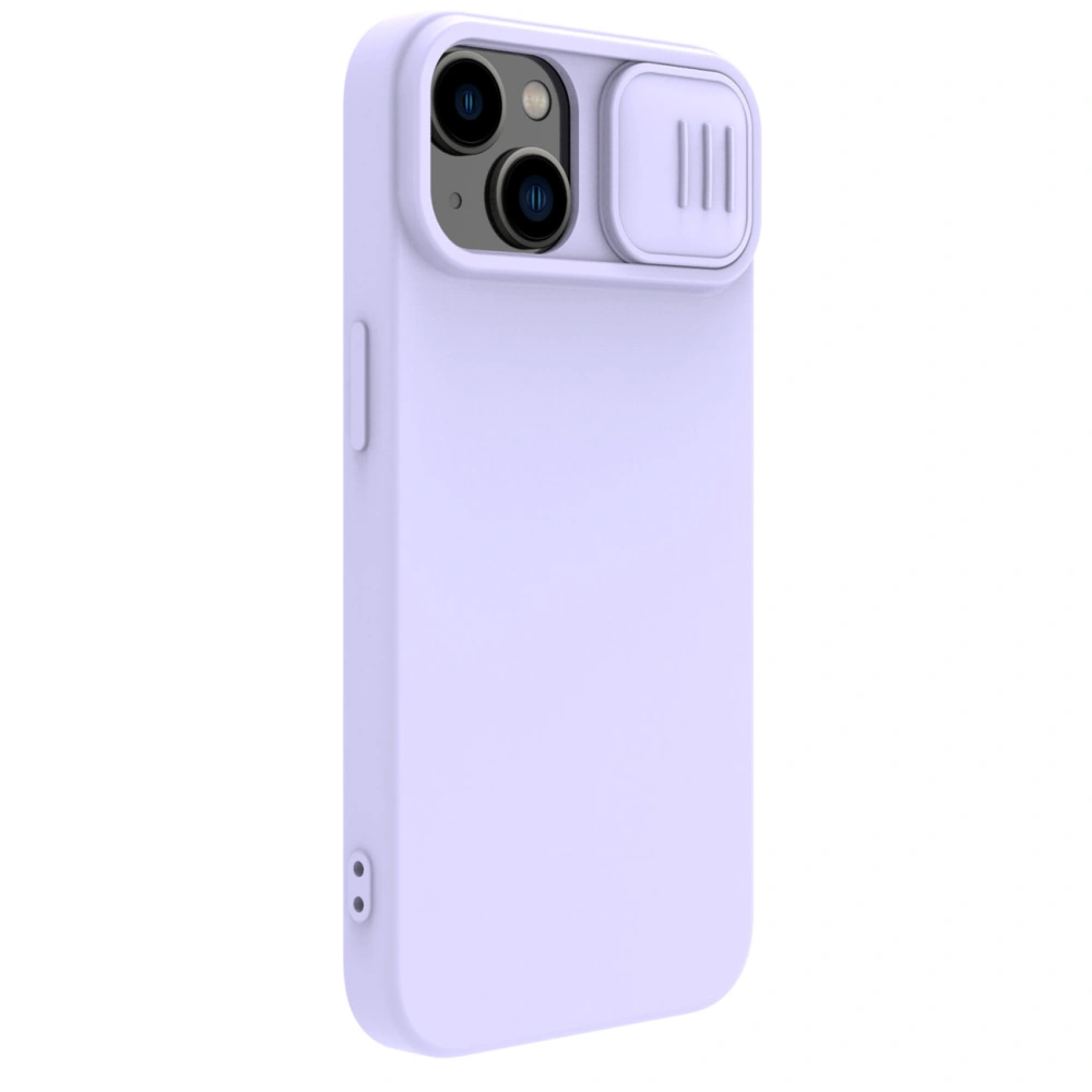 Hurtownia GSM - Case Nillkin CamShield Silky Silicone Case Apple iPhone 15 Plus / 14 Plus lila - NLK1288 - {ean13} - Hurt