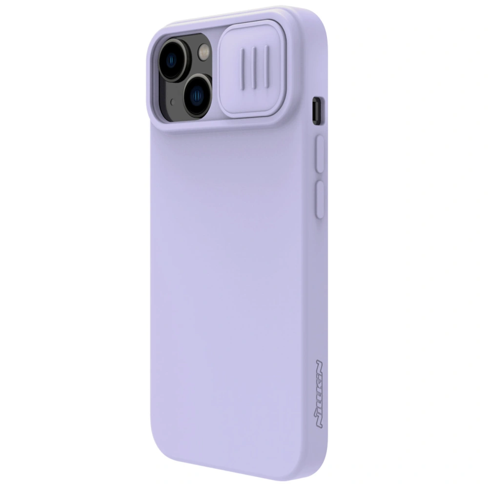 Hurtownia GSM - Case Nillkin CamShield Silky Silicone Case Apple iPhone 15 Plus / 14 Plus lila - NLK1288 - {ean13} - Hurt