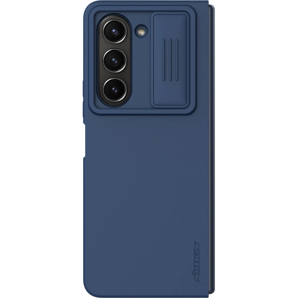 Hurtownia GSM - Etui Nillkin CamShield Silky Silicone Case Samsung Galaxy Z Fold5 tmavě modré - NLK1290 - {ean13} - Hurt
