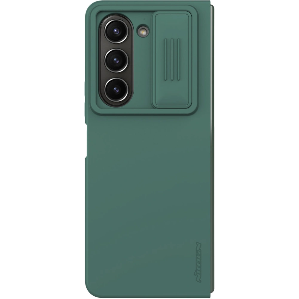 Hurtownia GSM - Etui Nillkin CamShield Silky Silicone Case Samsung Galaxy Z Fold5 tmavě zelené - NLK1291 - {ean13} - Hurt
