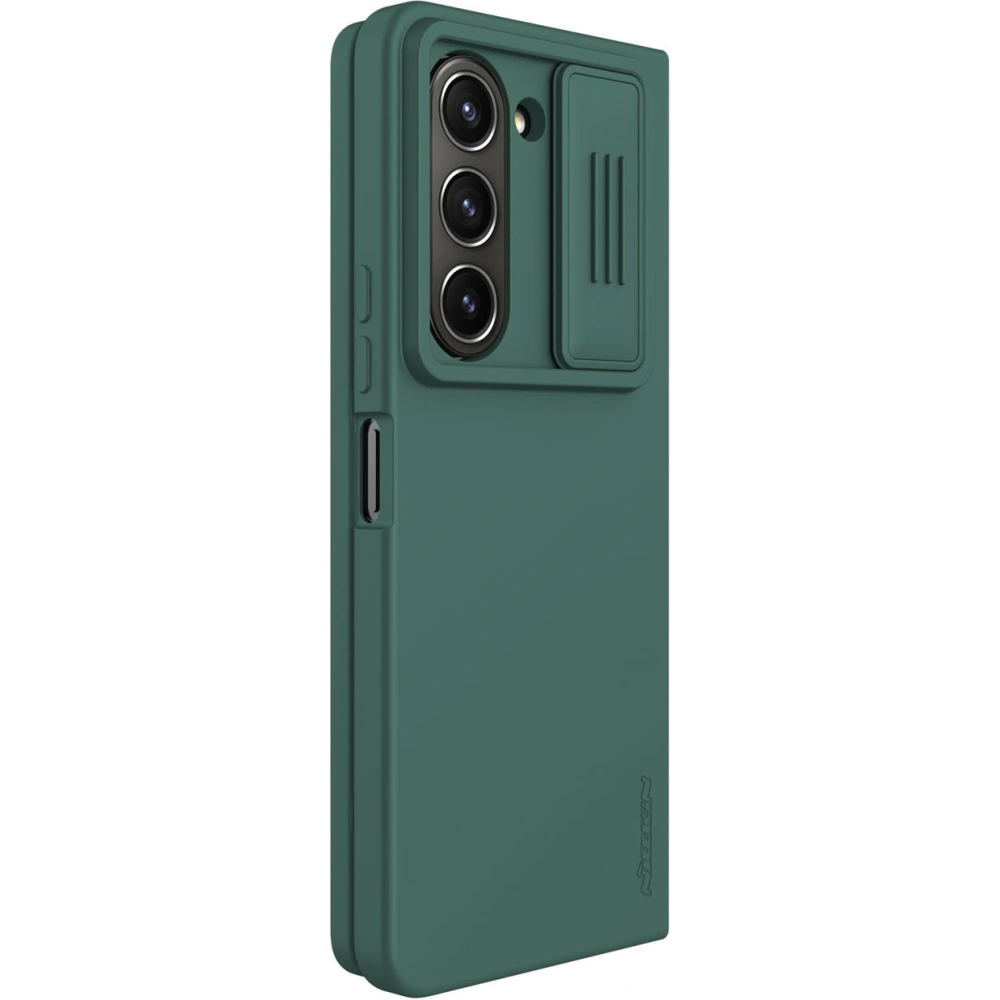 Hurtownia GSM - Etui Nillkin CamShield Silky Silicone Case Samsung Galaxy Z Fold5 sötétzöld - NLK1291 - {ean13} - Hurt