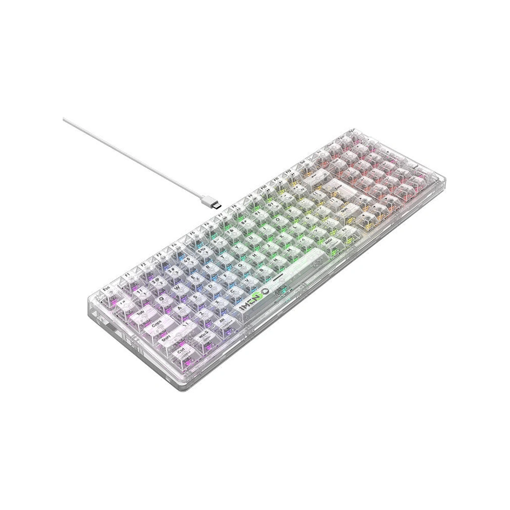 Hurtownia GSM - Herní mechanická klávesnice Havit KB875L průhledná - HVT236 - {ean13} - Hurt