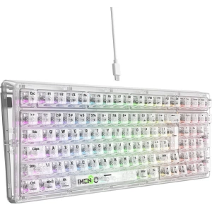 Wholesale Havit KB875L clear mechanical gaming keyboard - HVT236 - {ean13} - Hurt
