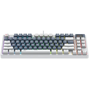 Wholesale Havit KB884L white mechanical gaming keyboard - HVT237 - {ean13} - Hurt